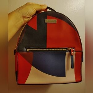 Kate Spade Leather Backpack 💙 💚